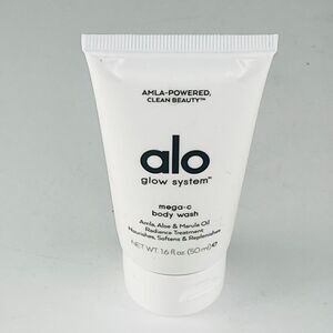 Alo Yoga Glow System Mega-C Body Wash Radiance Treatment Travel 1.6fl oz New